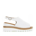 Load image into Gallery viewer, LE SANSA THUNDER WHITE - Women Sandals - Collective Shoes