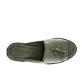 Load image into Gallery viewer, LE SANSA LUXE OLIVE - Women Slip On - Collective Shoes