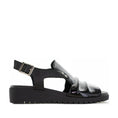 Load image into Gallery viewer, DJANGO & JULIETTE MADIS BLACK PATENT - Women Sandals - Collective Shoes