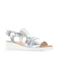 Load image into Gallery viewer, DJANGO & JULIETTE MADIS SILVER - Women Sandals - Collective Shoes