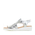 Load image into Gallery viewer, DJANGO & JULIETTE MADIS SILVER - Women Sandals - Collective Shoes
