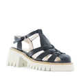 Load image into Gallery viewer, MILA RAINE FUSE BLACK - Women Sandals - Collective Shoes