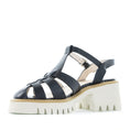 Load image into Gallery viewer, MILA RAINE FUSE BLACK - Women Sandals - Collective Shoes