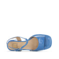Load image into Gallery viewer, MILA RAINE UNITY BLUE PATENT - Women Sandals - Collective Shoes