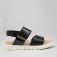 Load image into Gallery viewer, ZIERA NAKTA BLACK - Women Sandals - Collective Shoes