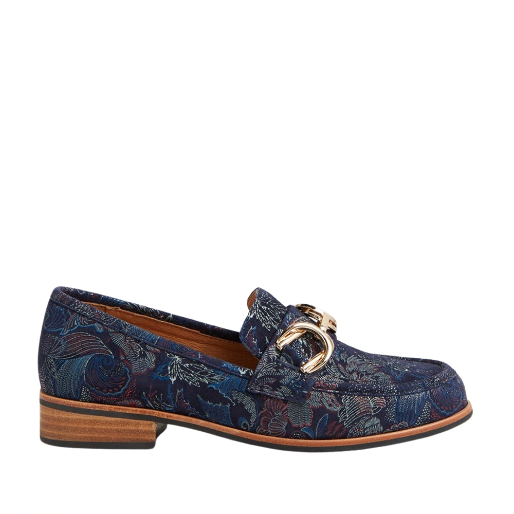 DJANGO & JULIETTE LANNCIS NAVY REGAL - Women Loafers - Collective Shoes