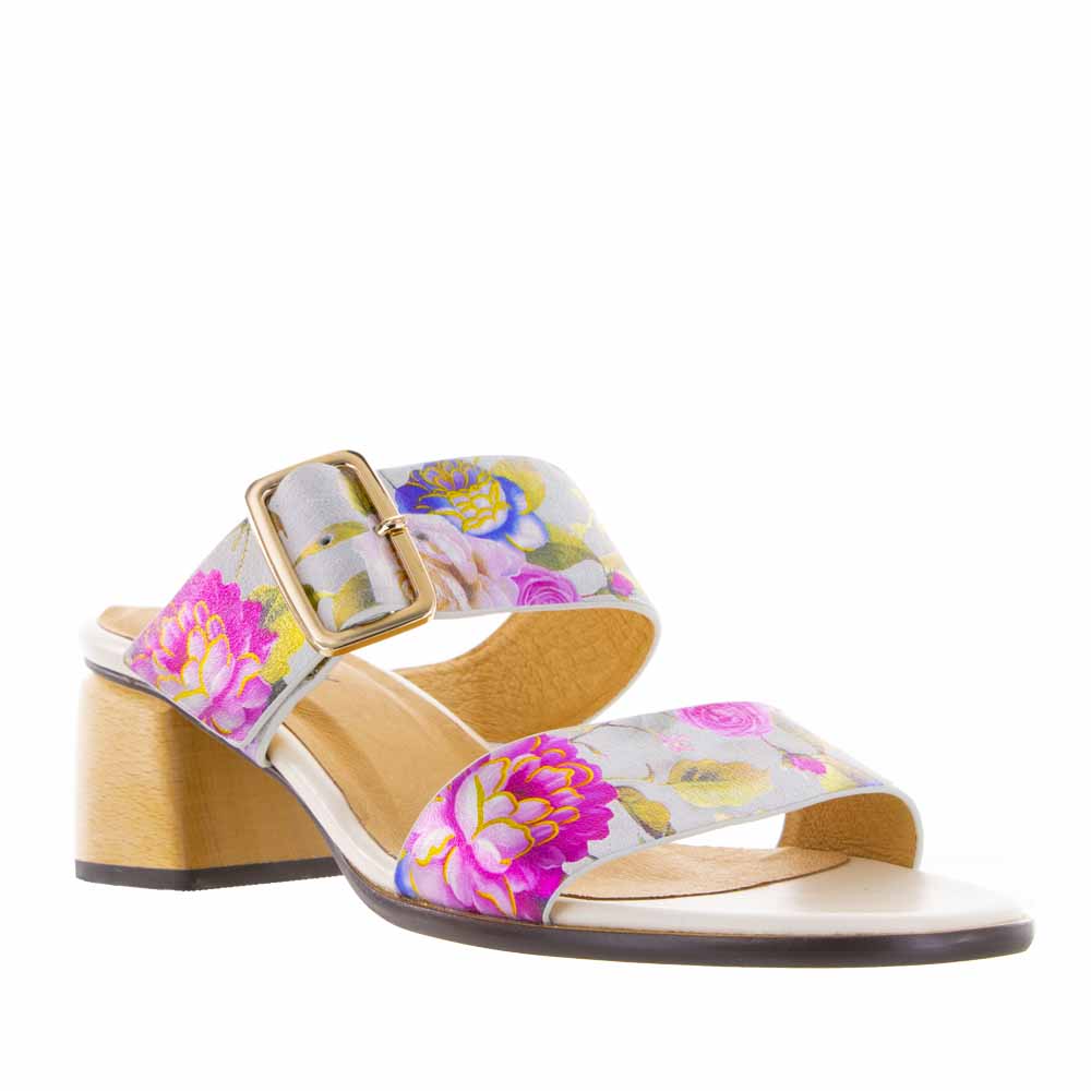 Bresley Paden White Garden - Women Heels - Collective Shoes