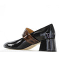 Load image into Gallery viewer, BRESLEY PAGODA BLACK PAT - Women Sandals - Collective Shoes