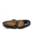 Load image into Gallery viewer, BRESLEY PAGODA BLACK PAT - Women Sandals - Collective Shoes
