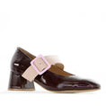 Load image into Gallery viewer, BRESLEY PAGODA WINE PAT - Women Sandals - Collective Shoes