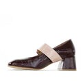 Load image into Gallery viewer, BRESLEY PAGODA WINE PAT - Women Sandals - Collective Shoes