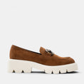 Load image into Gallery viewer, TAMARA LONDON PARGO DK TAN SUEDE
