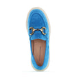 Load image into Gallery viewer, TAMARA LONDON PARGO TEAL SUEDE - Women Loafers - Collective Shoes