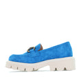 Load image into Gallery viewer, TAMARA LONDON PARGO TEAL SUEDE - Women Loafers - Collective Shoes