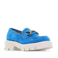Load image into Gallery viewer, TAMARA LONDON PARGO TEAL SUEDE - Women Loafers - Collective Shoes