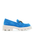 Load image into Gallery viewer, TAMARA LONDON PARGO TEAL SUEDE - Women Loafers - Collective Shoes