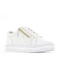 Load image into Gallery viewer, ALFIE & EVIE PINNET WHITE - Women Sneakers - Collective Shoes