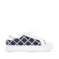 Load image into Gallery viewer, ALFIE & EVIE PLEAT WHITE DEEP OCEAN - Women sneakers - Collective Shoes