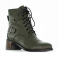 Load image into Gallery viewer, BRESLEY RANUI KHAKI - Women Boots - Collective Shoes