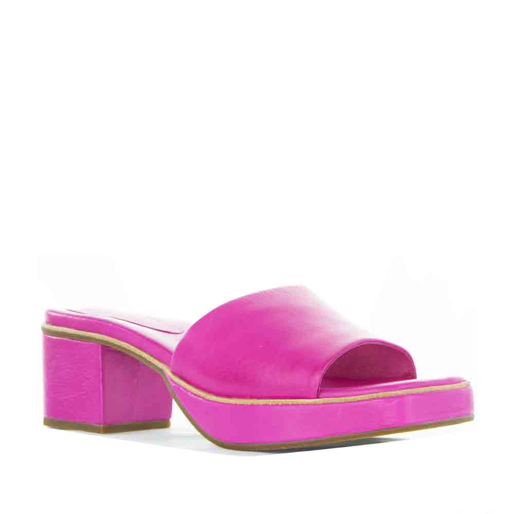 LESANSA ROSEMARY HOT PINK - Women Slip-ons - Collective Shoes 