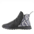 Load image into Gallery viewer, LESANSA RUBEL BLACK PRINT - Women Boots - Collective Shoes