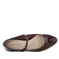 Load image into Gallery viewer, NAKED ARCHES SAUCE MERLOT PATENT - Women Sandals - Collective Shoes