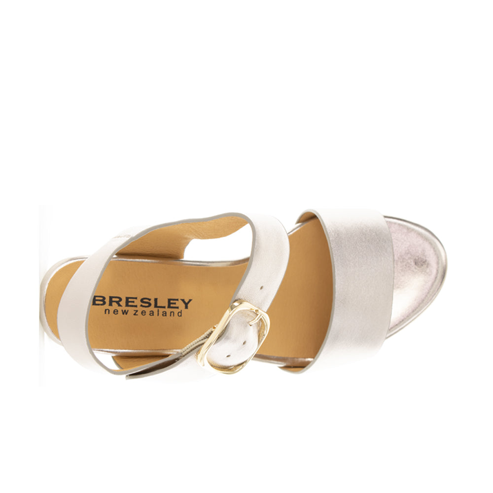 BRESLEY SCRIBE CHAMPAGNE - Women Sandals - Collective Shoes