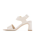 Load image into Gallery viewer, BRESLEY SCRIBE NUDE PATENT - Women Sandals - Collective Shoes