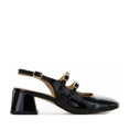 Load image into Gallery viewer, BRESLEY SPITFIRE BLACK PATENT - Women Sandals - Collective Shoes
