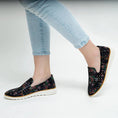 Load image into Gallery viewer, CC RESORTS AUSTIN BLACK PRINT - Women Slip-ons - Collective Shoes