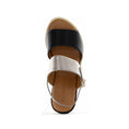 Load image into Gallery viewer, LE SANSA TESS BLACK CHAMPAGNE - Women Sandals - Collective Shoes