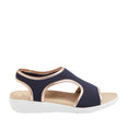 Load image into Gallery viewer, ZIERA ULLAHS NAVY ROSE - Women Sandals - Collective Shoes