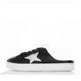 Load image into Gallery viewer, ALFIE & EVIE VANGO BLACK SILVER - Women Flats - Collective Shoes