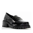 Load image into Gallery viewer, LESANSA ZOEY BLACK PATENT - Women Loafers - Collective Shoes