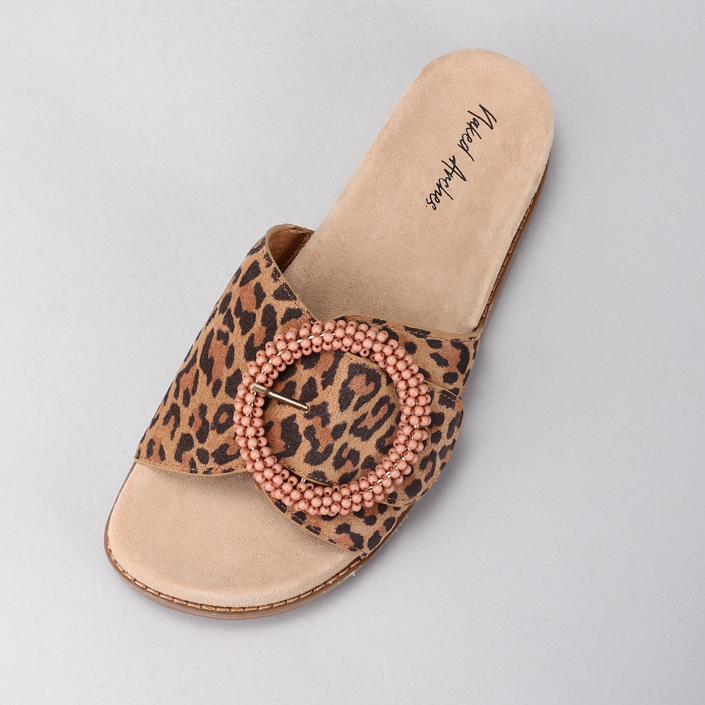 NAKED ARCHES ZOYA LEO PRINT - Women Slip On - Collective Shoes