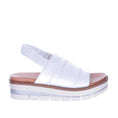 Load image into Gallery viewer, LESANSA HAZEL WHITE Women Sandals - Zeke Collection