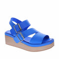 Load image into Gallery viewer, LESANSA TRI COBALT - Women Sandals - Collective Shoes