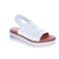 Load image into Gallery viewer, LESANSA HAZEL WHITE Women Sandals - Zeke Collection