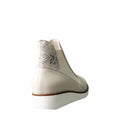 Load image into Gallery viewer, LESANSA RALLY BEIGE SNAKE PRINT - Women Boots - Collective Shoes