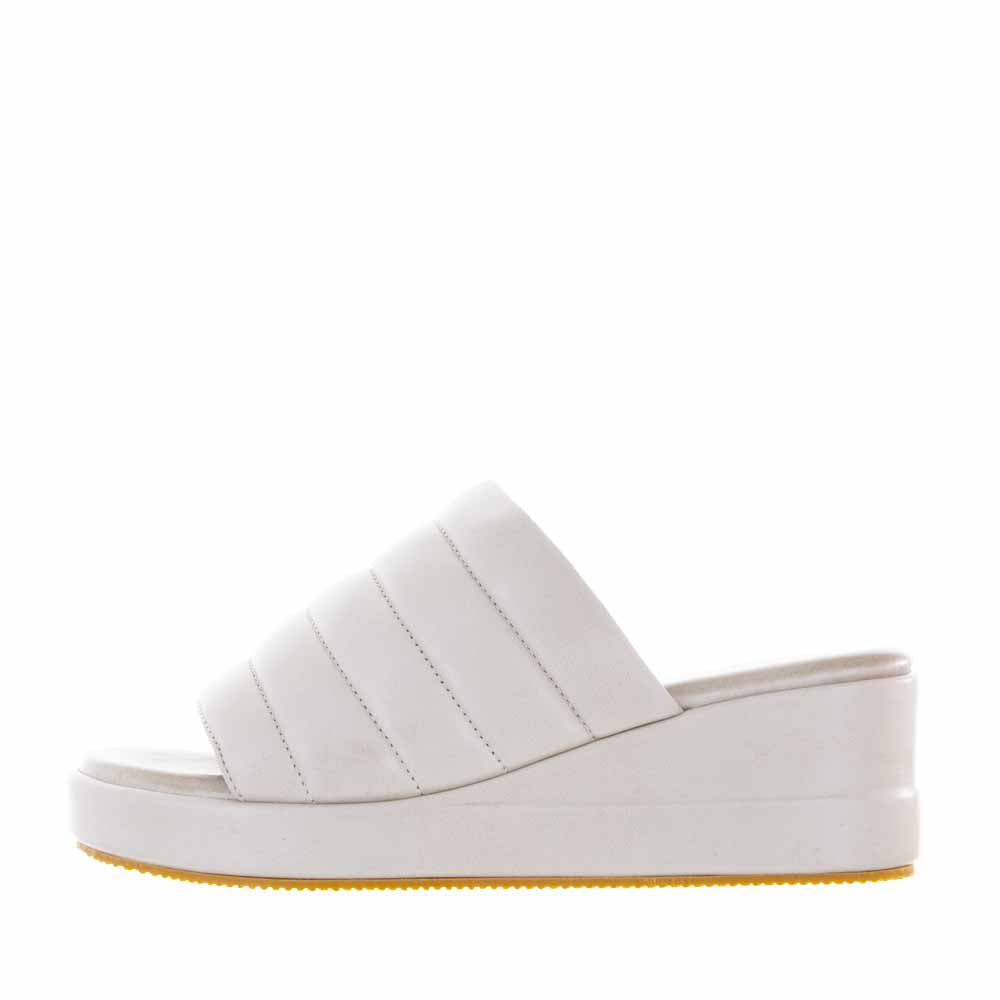 Lesansa Mazz Silver Grey - Women Wedge - Collective Shoes