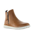 Load image into Gallery viewer, LESANSA ITALY TAN QUILT Women Boots - Zeke Collection