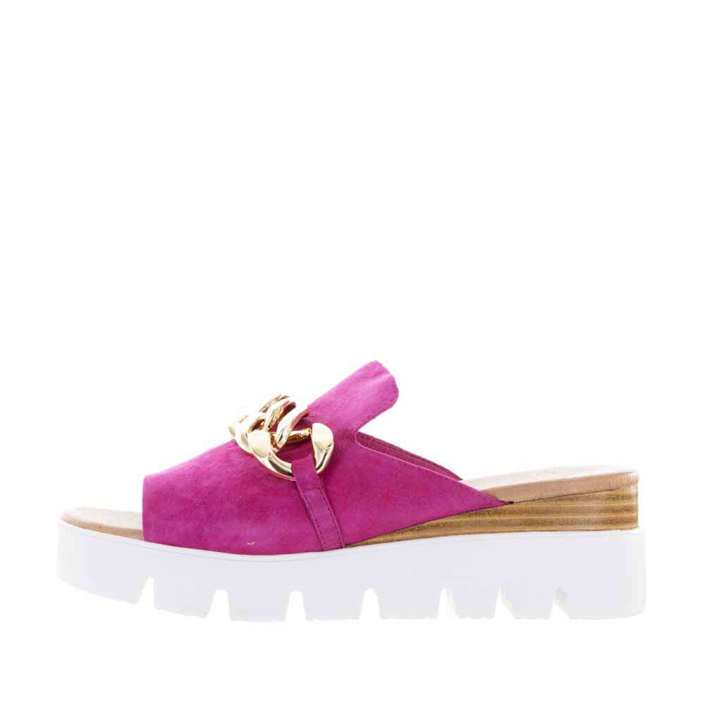Django & Juliette Rablise Fushsia - Women Wedge - Collective Shoes