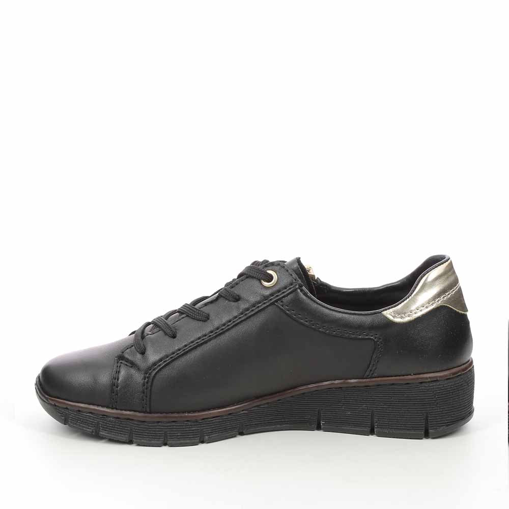 RIEKER 53703/00 BLACK - Women Sneakers - Collective Shoes