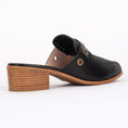 Load image into Gallery viewer, BRESLEY SPEED BLACK MULE - Collective Shoes