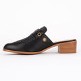 Load image into Gallery viewer, BRESLEY SPEED BLACK MULE - Collective Shoes