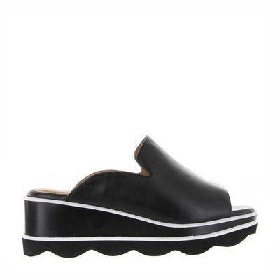 BRESLEY VENT BLACK - Women Slip On - Collective Shoes 