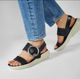 Load image into Gallery viewer, Fly London Bani Blue - Women Sandals - Collective Shoes