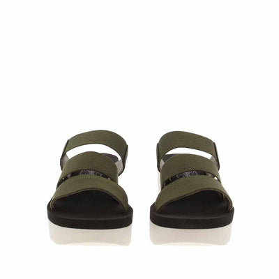 FLY LONDON YIAN MILITARY - Women Slip On - Collective Shoes 