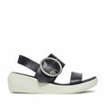 Load image into Gallery viewer, Fly London Bani Blue - Women Sandals - Collective Shoes