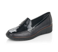 Load image into Gallery viewer, RIEKER 53732-00 BLACK - Women Slip On - Collective Shoes